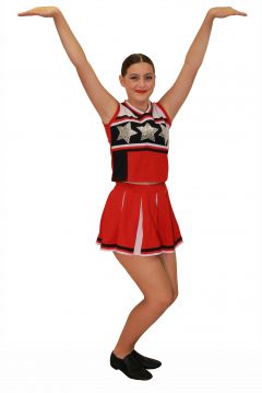 Image of teenage girl in 'Cheer It' costume by JAKSA